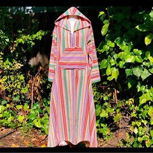 Vintage 1970’s Hooded Caftan